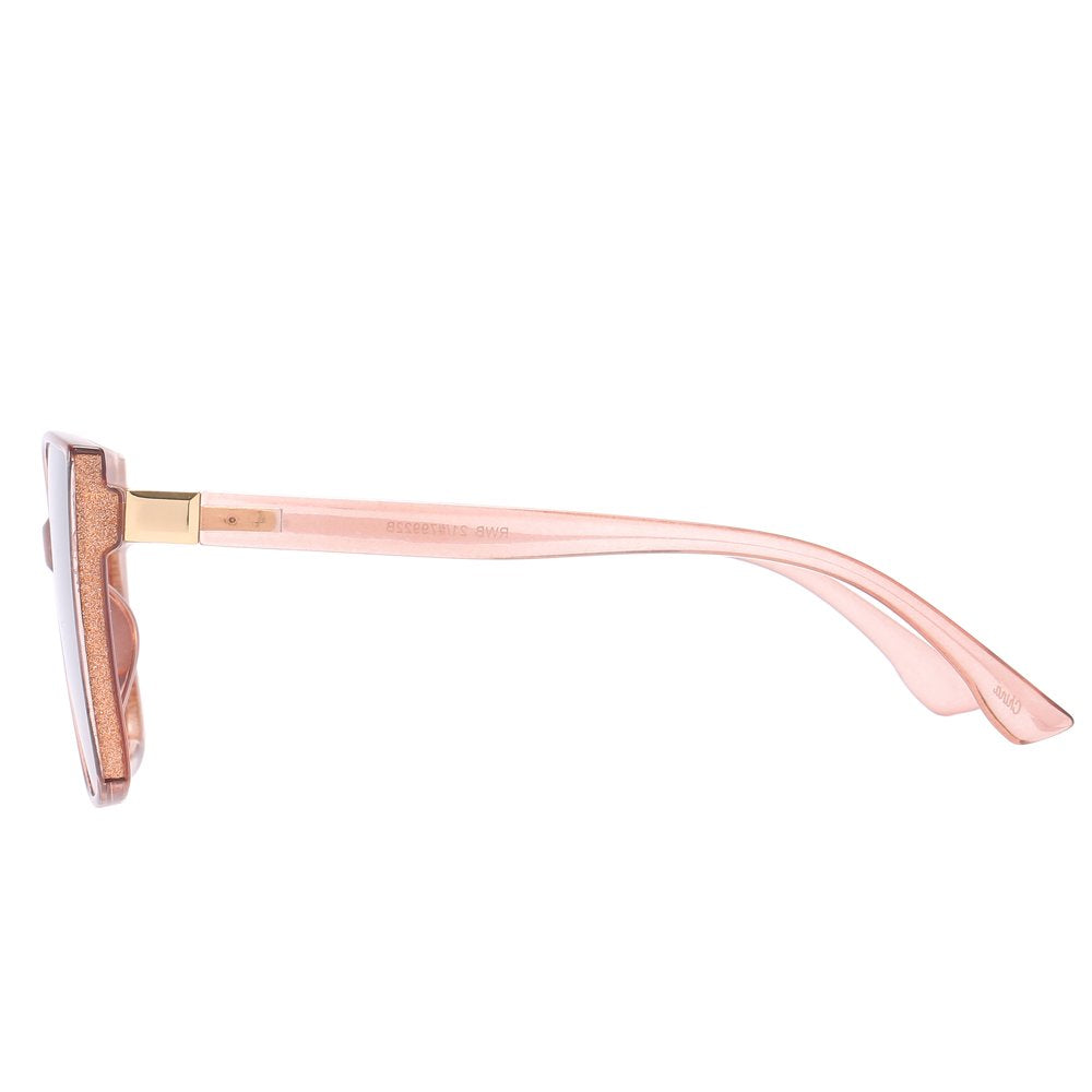 Bloom Eco-Pact Sunglasses for Women with Blue to Peach Ombre Lens